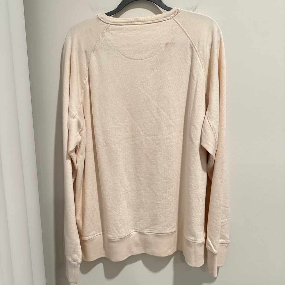 Madewell Cream Crewneck Sweater - Picture 2 of 6